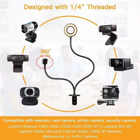 2 Pack 1/4 Screw to 17mm Ball Mount Base, Stand Interface Socket Joint for Tripod, DV Camera, Phone Holder