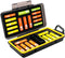 KIWIFOTOS 24 Slots AA AAA Battery Case Holder with Battery Tester for 14pcs