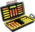 KIWIFOTOS 24 Slots AA AAA Battery Case Holder with Battery Tester for 14pcs