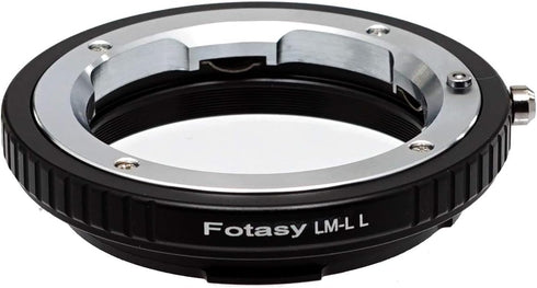Fotasy Leica M Mount Lens to L Adapter, Copper, Compatible with Panasonic S1 S1H S1R S4 S5 Leica SL SL2 TL2