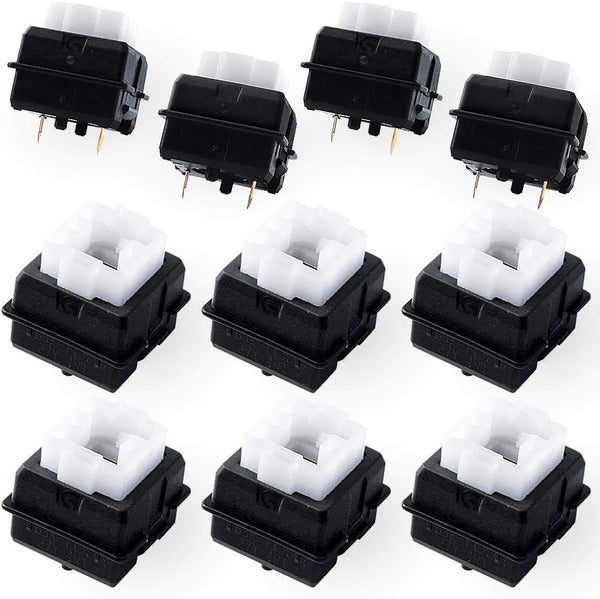 10X Romer G Mechanical Keyboard Switches for Logitech G310 G810 G910 G613 GPro Keyboards (Black)