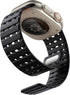 Compatible with Apple Watch Ultra 2/Ultra Band, 49mm/45mm/44mm/42mm, Magnetic Silicone Rugged Sport Watchband
