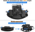 Heavy Duty Camera Backpack with Waist Shoulder Strap, Quick Release Buckle Holder Clip Mount for DSLR Video Gopros