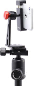 Phone Holder for Tripod, Metal Cellphone Adapter with 360 Degree Rotation for iPhone X, XS, XR, Samsung Galaxy S10