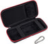 Power Bank Organizer Case, Storage Bag Travel Pouch for ZMI 200W 25000mAh Cell Phone Power with Carabiner (Black)