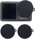 2PCS Silicone Protective Lens Guards Cap - Dust-Proof Protector Lid Cover for DJI OSMO Action 4/3 Sports Camera