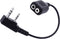 Arrowmax ACDM1-K2 M1 to K1 Adapter Cable for BaoFeng BTECH UV-5R, Kenwood 2-PIN Radios