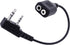 Arrowmax ACDM1-K2 M1 to K1 Adapter Cable for BaoFeng BTECH UV-5R, Kenwood 2-PIN Radios