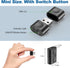 aMZCaSE Mouse Jiggler Undetectable - USB Mouse Mover with Switch Button, Automatic Mouse Shaker, Black