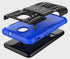 Yiakeng Galaxy J7 2018 Shockproof Protective Case with Kickstand (Blue)