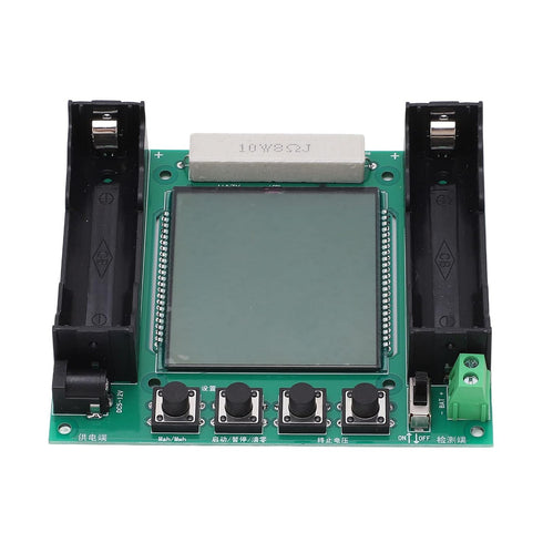 Lithium Battery Capacity Tester, Digital Load Tester for MaH MwH Measurement Module for Lithium Batteries