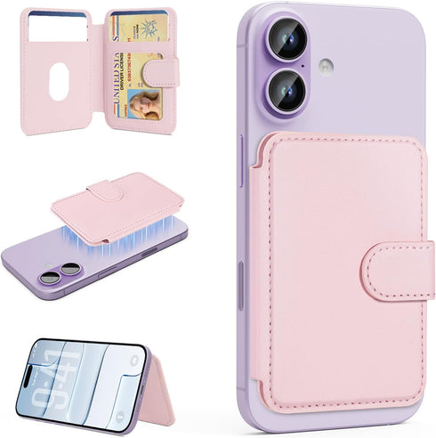 TopMade for MagSafe Wallet, Strongest Magnetic Card Holder for iPhone 17/17 pro/16/15/14/13/12