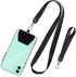 SHANSHUI Universal Phone Lanyard, Neck Strap and Wrist Tether Key Chain Holder for All Smartphones - Black