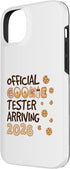 BadyA's 2026 14 Official Cookie Tester Christmas Pregnancy Announcement Case for iPhone Plus