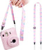 Camera Strap Kids, Lanyard Neck Strap for Fujifilm Mini Camera Kodak Smile + Smile Plus (Pink)