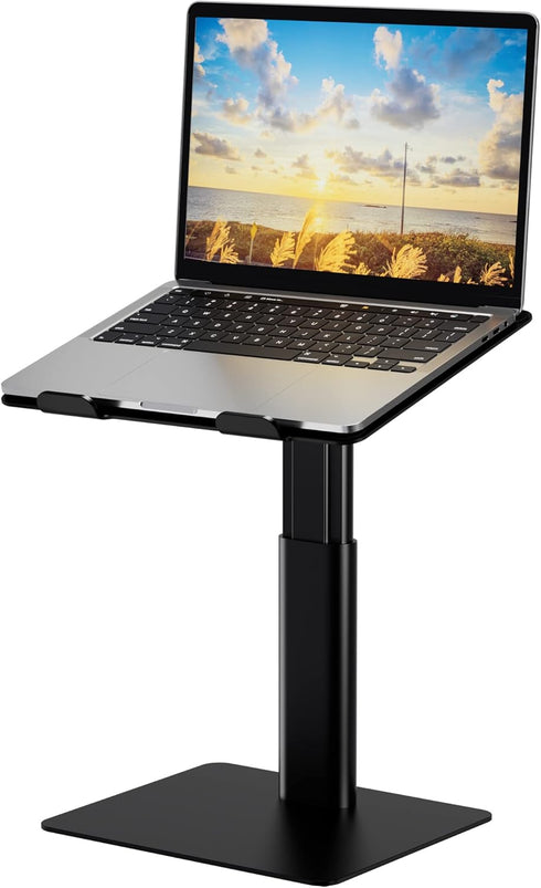 BESIGN LSX6 Computer Holder Stand, Ergonomic Adjustable Notebook Riser for Standing Work, Compatible