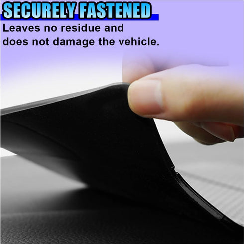 YoRise Foldable Car Dashboard Non Slip Mat, Multifunctional Cell Phone Holder, Car Dash Grid Sticky Pad, Vehicle