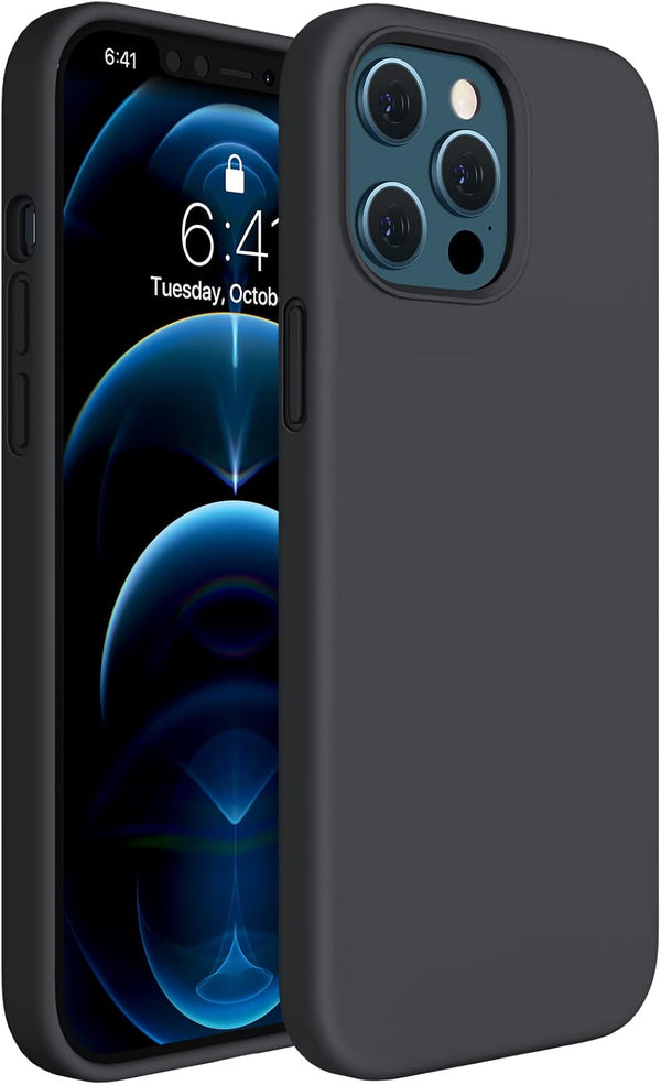 Miracase Compatible with iPhone 12 Pro Max Case - Soft Anti-Scratch Microfiber Lining, Shockproof Protection