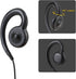 Walkie Talkie Swivel Earpiece with Microphone and PTT, Compatible with Motorola CLS1410, CLS1100 (1 Pack)