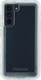 Pelican Voyager Series Samsung Galaxy S21 FE Case, Heavy Duty Rugged Phone Case with Belt Clip Holster, Clear