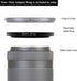 58-67(58mm Lens to 67mm Filter) Step-up Aerometal Camera Lens Filter Adapter Ring, Fire Rock Aviation Aluminum Alloy 58mm-67mm Step Up Ring for Filter, Hood, Lens Converter-2Packs