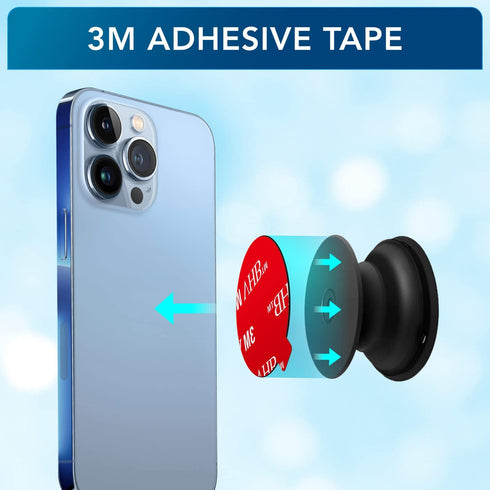 Sticky Adhesive Replacement for Socket Mount Base - VOLPORT 5 Pcs 1.38 Inch VHB 3M Dots Adhesive Double Sided Tape
