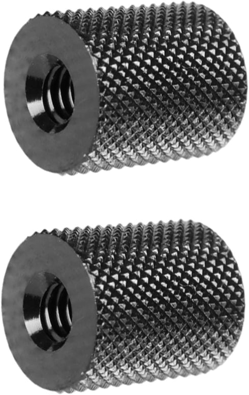 JINPIAOPIAO 2Pcs Aluminum Alloy 1/4Inch Female to 1/4Inch Female Thread Adapters for Camera