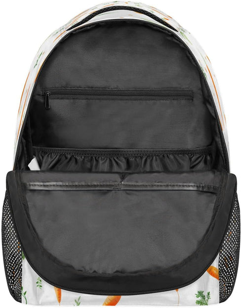 Aglebo Backpack Backpack 16x11.4x8 inch Daypack Pack Funny Carrot Travel for Men Women Casual Cute Laptop Lightweight
