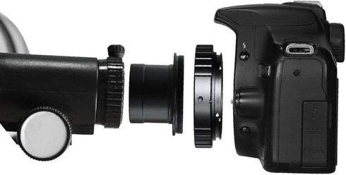 Gosky Metal 1.25'' Telescope Camera T-Adapter, Nikon T2 T-Ring Adapter for Nikon DSLR SLR Cameras