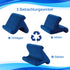 SAMHOUSING 3 9.7, 10.5,12.9 4 3, Tablet Pillow Stand Holder Dock for Bed with Viewing Angles, Compatible with All
