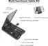 Data Cable Box with Wireless Charger, Multi-Type Charging Cable Converter, Wireless Charger Adapter, Phone Holder