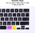 HRH Logic Pro X Shortcuts Hotkey Silicone Keyboard Cover for MacBook Pro 13 inch 2020 and 16" 2019 Models