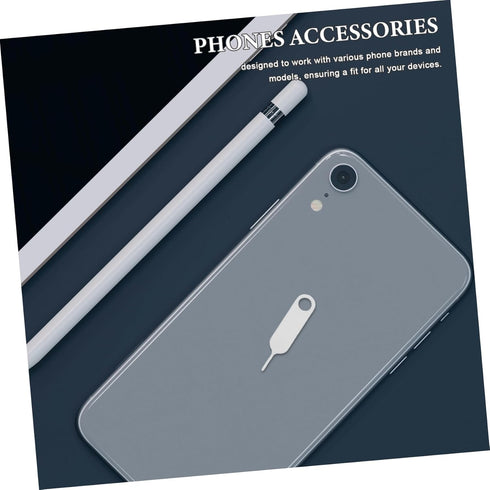 DIYEAH 500pcs Stainless Steel Card Ejector Tool: Multi-Functional Sim Pin for All Phone Models - Durable and Card