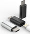 3Pack Compatible Lightning Female to Micro USB Male Adapter for iPhone 7 8 Plus x xr xs, iPad, Samsung Galaxy S7 S6 Edge