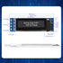 iPistBit 5 0.91 Inch I2C 128x32 SSD1306 ESP32 Pcs OLED Display Module, Pixel Luminous OLED Screen Board Compatible