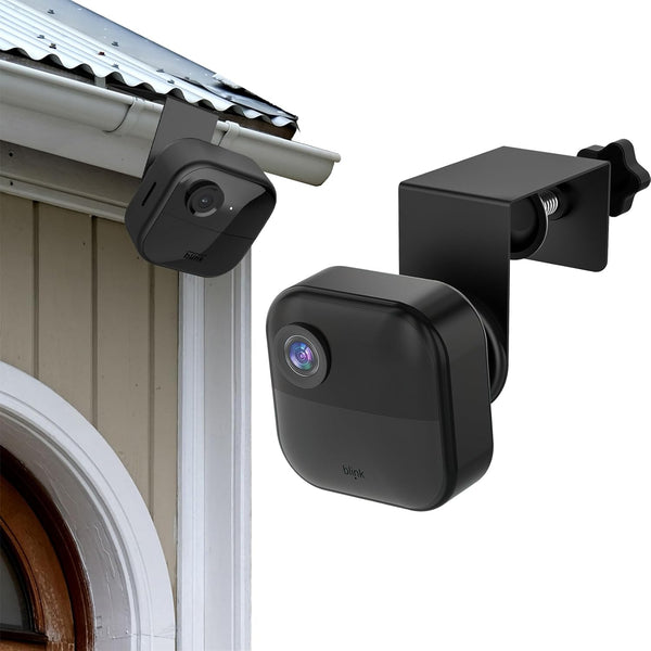 Gutter/Door Mount for Blink Indoor/Outdoor Camera - 4th/3rd Gen & Blink XT2/XT, No Drilling, No Damage Mounting Bracket