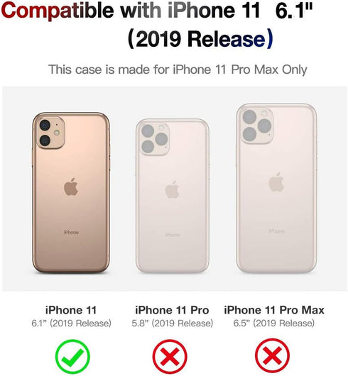 luolnh iPhone 11 Case for Men, Gold Glitter Sparkle Marble Design, Shockproof Soft Silicone TPU Bumper Cover, White &