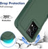Jeylly for Moto G Stylus 5G (2023) Case, Shockproof Cover for Women, Military Grade Dual Layer Protective Case (Green)