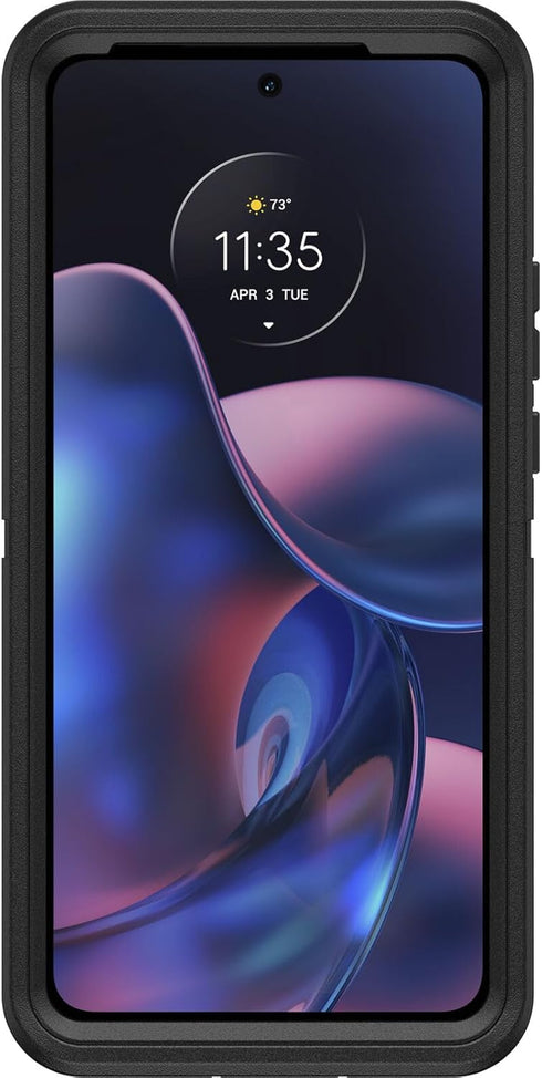 OtterBox (2022 Packaging Defender Series Rugged Case for Motorola Edge Version Only - Not Plus) Case Only - Non-Retail