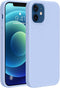 Miracase Liquid Silicone Gel Rubber Case for iPhone 12/12 Pro, Full Body Protection Shockproof Drop Protection, Clove