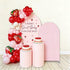 agogos 2 Pcs A Berry Sweet Baby is ON The Way Arch Backdrop