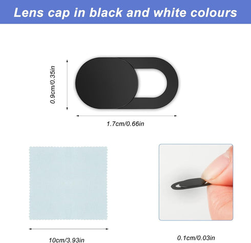 HexinYigjly 20 Webcam Cover for Laptop Camera Cover Slide, Pcs Ultra Thin Phone Camera Covers for Laptops, Compatible