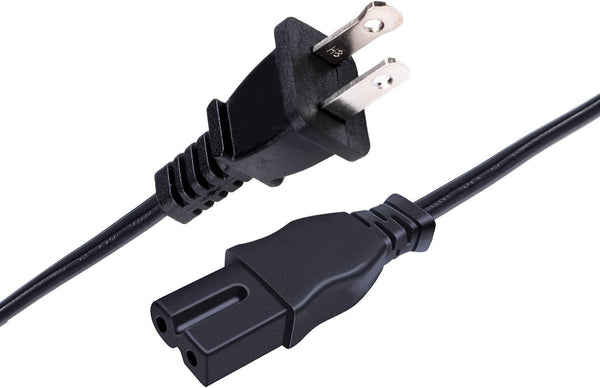 8ft Power Cord Replacement for Toshiba 19LV61K, 22LV505, 40L2400U, 15LV505, 19LV505, 19LV610U, TV AC Charger Cable
