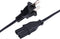 8ft Power Cord Replacement for Toshiba 19LV61K, 22LV505, 40L2400U, 15LV505, 19LV505, 19LV610U, TV AC Charger Cable