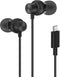 PALOVUE USB Type C Earbuds with Mic & Volume Control for Google Pixel, Samsung, OnePlus, Huawei, Sony, MacBook - Black
