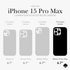 kate spade new york Wallet Folio Case for iPhone 15 Pro Max - Pale Vellum Black, Compatible with Wireless Charging