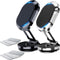 2 Pack Alloy Folding Magnetic Car Phone Holder, 360° Rotation Magnetic Cell Phone Holder for Car, Super Strong Magnet