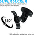 EKIND 40 40LM 010-11765-01) Car Windscreen Windshield Suction Cup Mount Holder Cradle Compatible for Garmin GPS Nuvi