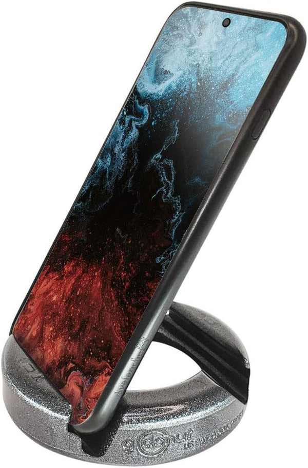 GoDonut Glazed Phone Stand - Portable Mount for Travel, Nightstand, Desk - Compatible with Tablet, iPhone & Most
