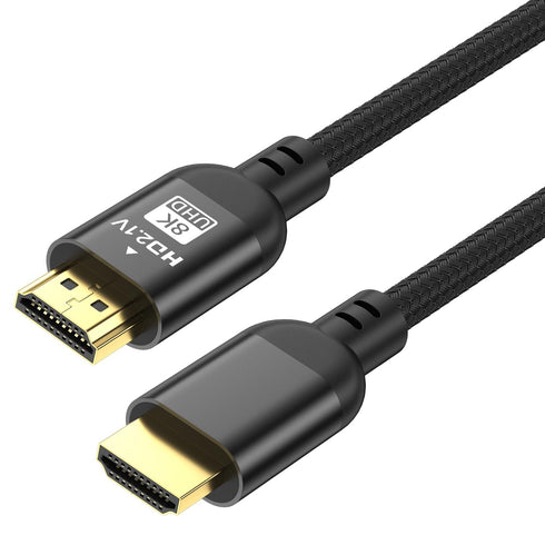 8K 6.6FT 2.1 8K@60Hz 4K@120Hz, 3D PS4/PS5 Diyanisly Hdmi Cable Ultra, High Speed HDMI Cable, Support ARC, Ethernet